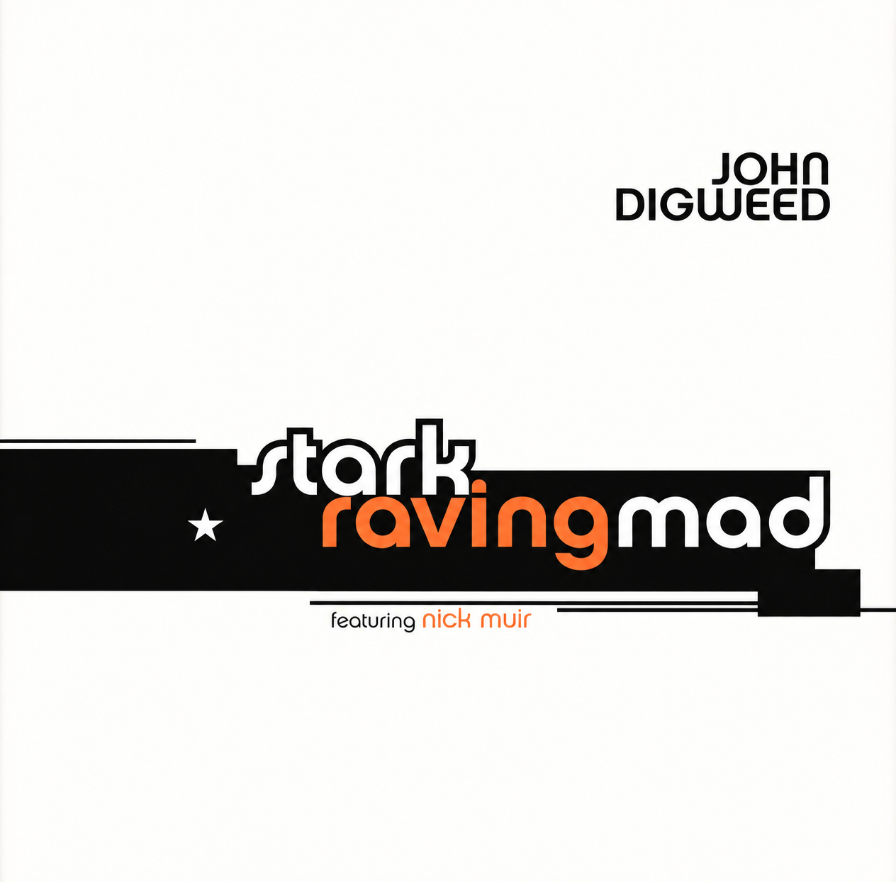 Stark Raving Mad soundtrack album cover — John Digweed featuring Nick Muir