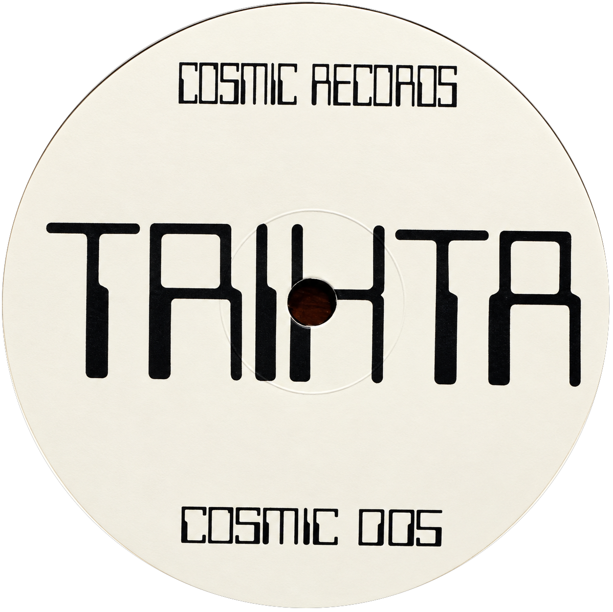 Voyager — Trixta / Friction: complete Cosmic 005 other label side.